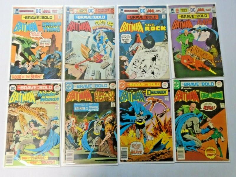 Brave and the Bold lot #100 to #149 36 different books average 5.0 range (1972)