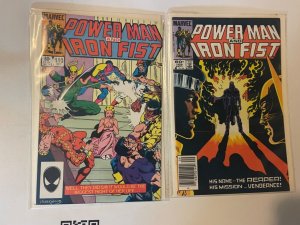 4 Comic Books Marvel Comics Power Man And Iron Fist #109 110 111 112  77 SM8