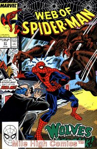 WEB OF SPIDER-MAN (1985 Series)  (MARVEL) #51 Fine Comics Book