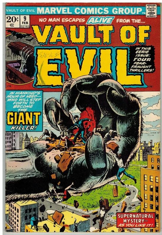 VAULT OF EVIL (1973) 9 VG Feb. 1974