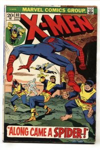 X-MEN #83 comic book 1973 Spider-Man issue-Marvel