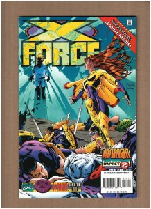 X-Force #58 Marvel Comics 1996 Jeph Loeb Onslaught NM- 9.2