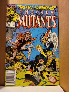 The New Mutants #59 Newsstand Edition (1988) rsb