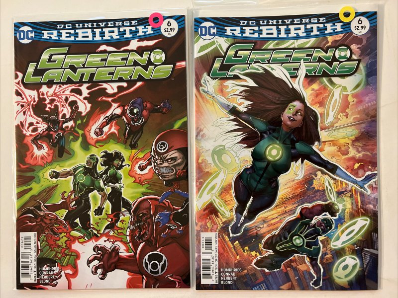 10 DC Universe Rebirth Green Lanterns #2 4-7  + Variants #2 4 5 6 7 (2016)