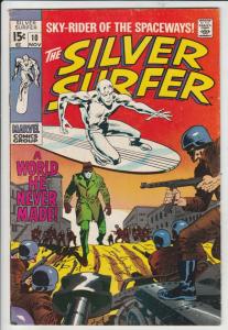 Silver Surfer #10 (Nov-69) VF+ High-Grade Silver Surfer