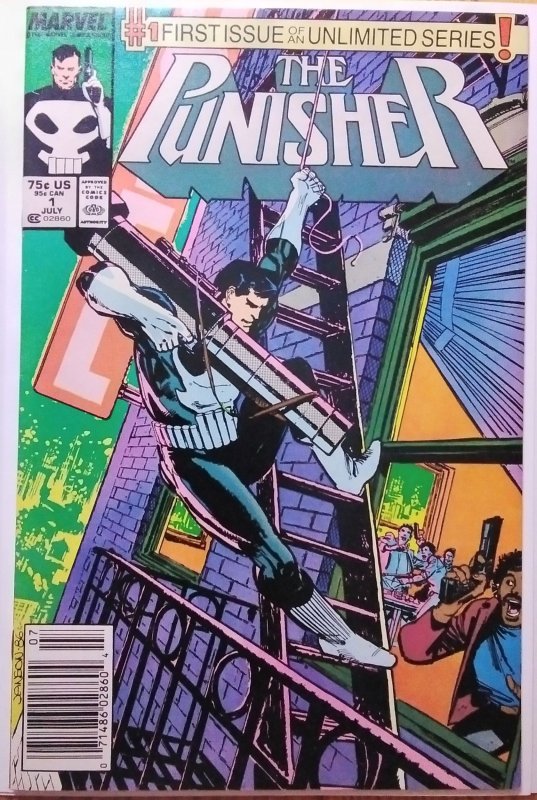 The Punisher #1 (1987) Newsstand Edition