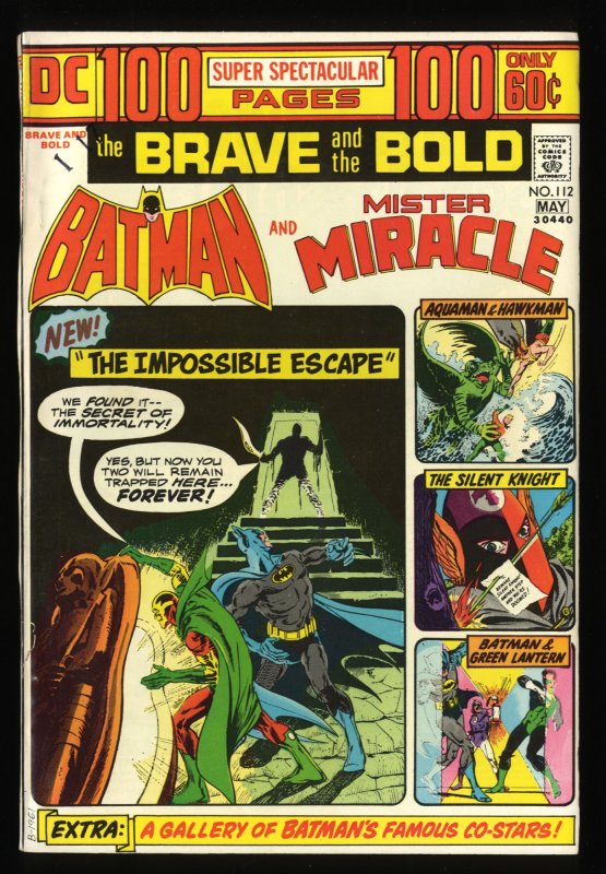 Brave And The Bold #112 VF 8.0 Batman Mister Miracle!