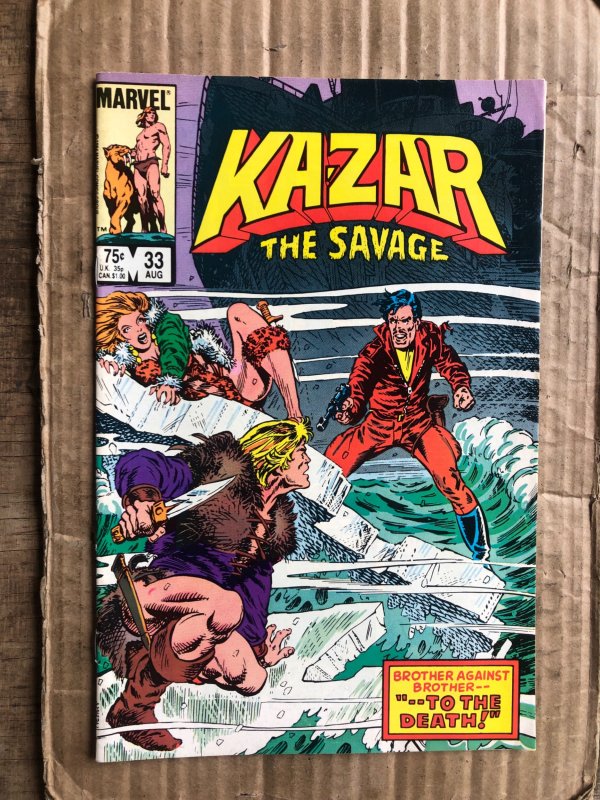 Ka-Zar the Savage #33 (1984)