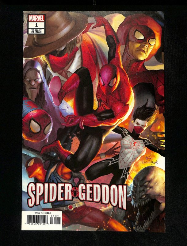 Spider-Geddon #1  In-Hyuk Lee Connecting Variant