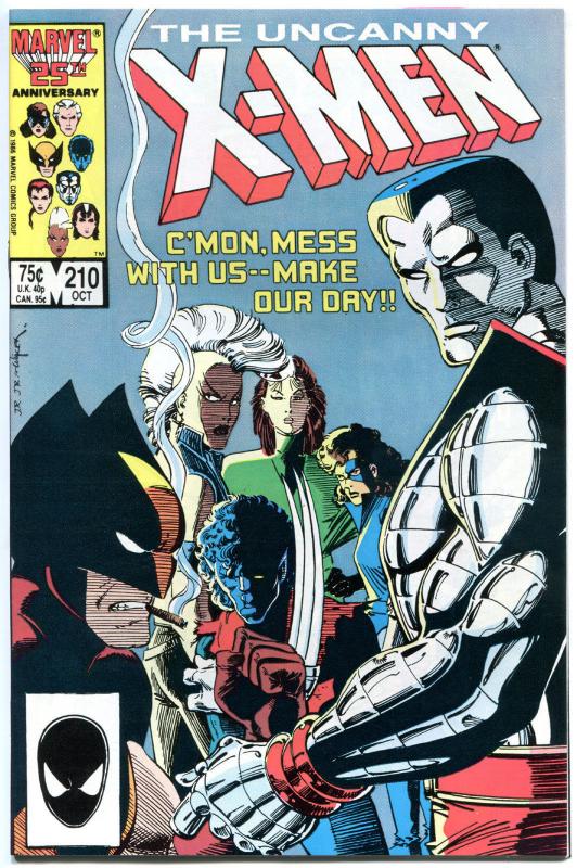 UNCANNY X-MEN #210 211 212 213 214 215 216 217 218 219 VF/NM to NM-, Wolverine