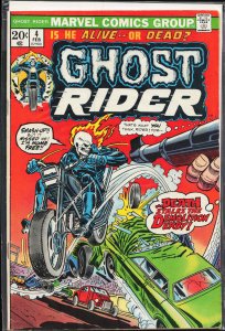 Ghost Rider #4 (1974) Ghost Rider