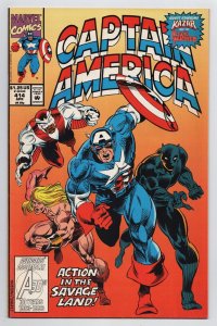 Captain America #414 Ka-Zar | Black Panther (Marvel, 1993) FN 