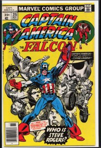 Captain America #215 (1977) Captain America and the Falcon