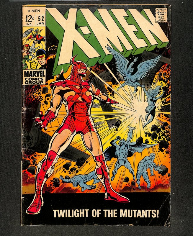 X-Men #52 1st full Eric the Red! Twilight of the Mutants!