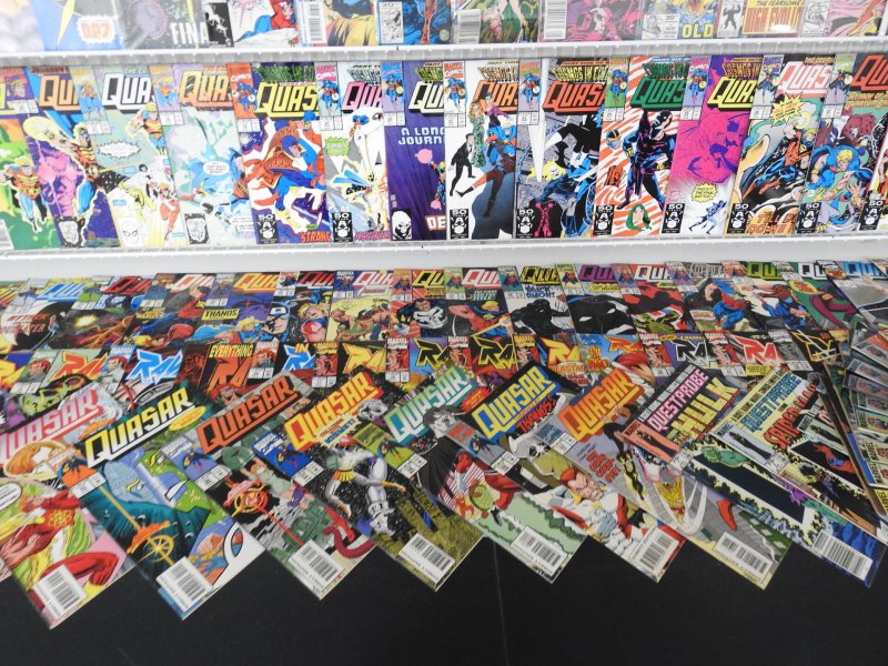 Huge Lot of 200 Comics W/ Thor, Warlock, Wolverine Avg. FN+