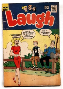 Laugh #153-- 1963--Archie--Betty --Veronica--comic book