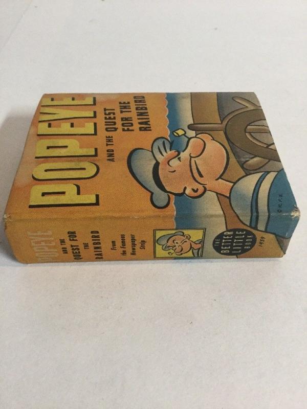 Popeye And The Quest For The Rainbird Vf Very Fine Big Little Book 1459