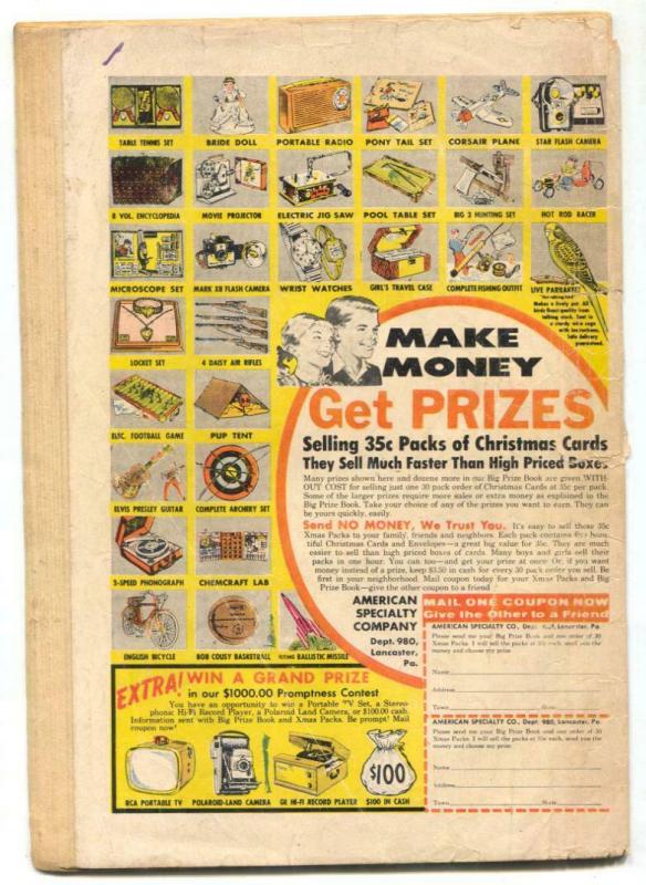 Outer Space #25 1959- Man Who Stole the Moon- Charlton F/G