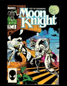 11 Moon Knight Marvel Comic Books #1 2 3 4 5 6, #1 2 3 4 9 JF25