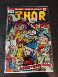 ​THE MIGHTY THOR #212 BRONZE AGE CLASSIC VF
