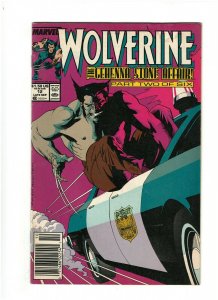 Wolverine #12 VG 4.0 Newsstand Marvel Comics 1989 