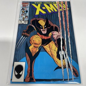 Uncanny X-Men 207 Near Mint NM Marvel 1986