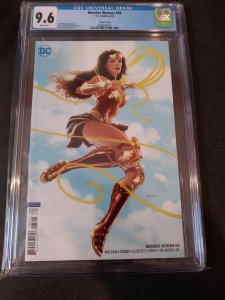 ​WONDER WOMAN #68 CGC 9.6 WHITE PAGES VIRGIN VARIANT COVER