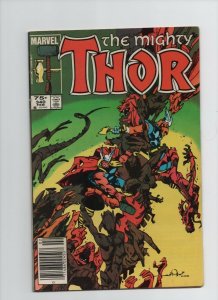 The Mighty Thor #340 - Thor & Beta Ray Bill Battle! - 1984 (Grade 7.0) WH