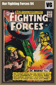 Our Fighting Forces 94 (1965) VG Flamethrower DC War Comics