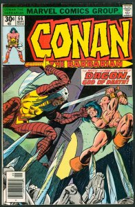 Conan the Barbarian 66 FN/VF 7.0 Marvel 1976