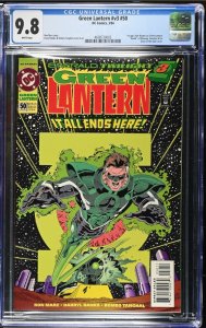 Green Lantern #50 CGC 9.8 NM/MT 1st Kyle Rayner as GL DC, 3/94 DCU SHOW v3