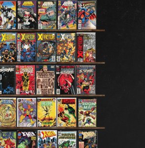 Huge Lot 160+ Comics with Cable, Iron Man, Force Works, Thunderstrike & More!