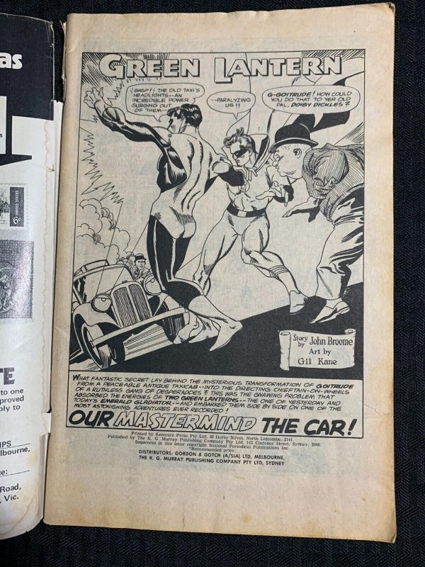 Vintage GREEN LANTERN ALBUM #3 G/VG 3.0 Planet Comics / Gil Kane