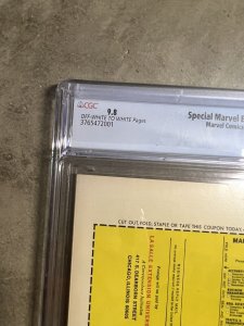 Special Marvel Edition 15 cgc 9.8 1st Shang-chi Marvel 1973 Master Of Kung Fu