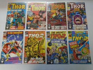 Thor comic lot 43 different from #401-450 8.5 VF+ (1989-92 1st Series)