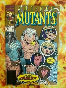 The New Mutants #87 Second Print Cover (1990) - 1st Cable! NM