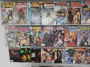 Huge Lot of 80+ Magazines W/ Conan, Vampirella, POTA, Creepy Avg. VG Condition.