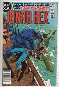 JONAH HEX #63, NM-, Ship of Doom, Ayers, De Zuniga,1977 1982, more in store