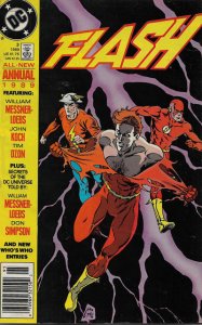 Flash (2nd Series) Annual #3 (Newsstand) FN ; DC | William Messner-Loebs