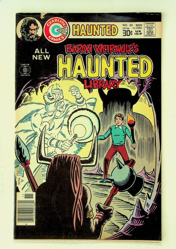 Baron Weirwulf's Haunted Library #30 (Nov 1976, Charlton) - Good