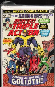 Marvel Triple Action #22 (1974) The Avengers