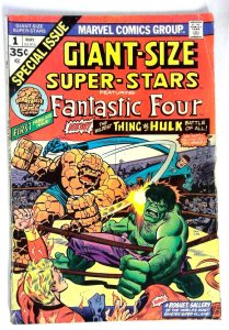 Giant-Size Super-Stars #1 Hulk vs Thing Jack Kirby Marvel (1974) VG