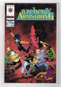 Archer & Armstrong #21 (1994) Valiant   Guest Starring Shadow