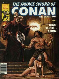 Savage Sword of Conan #43 FN ; Marvel | Thoth-Amon