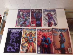 Mystique 1-7 Near Mint Set Lot Run Brian K Vaughan