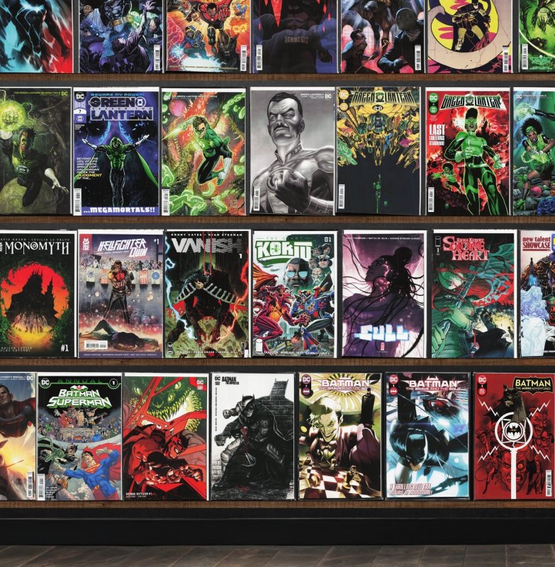 Huge Lot 130+ Comics with The Scorched, Nocterra, Green Lantern & More!