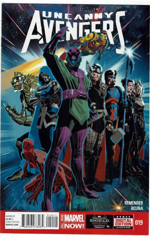 Uncanny Avengers #19 (2012 v1) Rick Remender X-Force NM