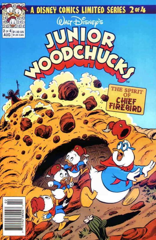 Junior Woodchucks (Walt Disney’s…) #2 FN; Disney | save on shipping - details in