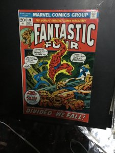 Fantastic Four #128 (1972) Mole Man! Tyranus and Kala! Mid grey key! FN Wow!