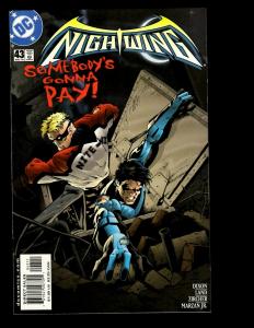 11 DC Comics Nightwing #35 36 37 38 39 40 41 42 43 Secret Files 1 1,000,000 GK10